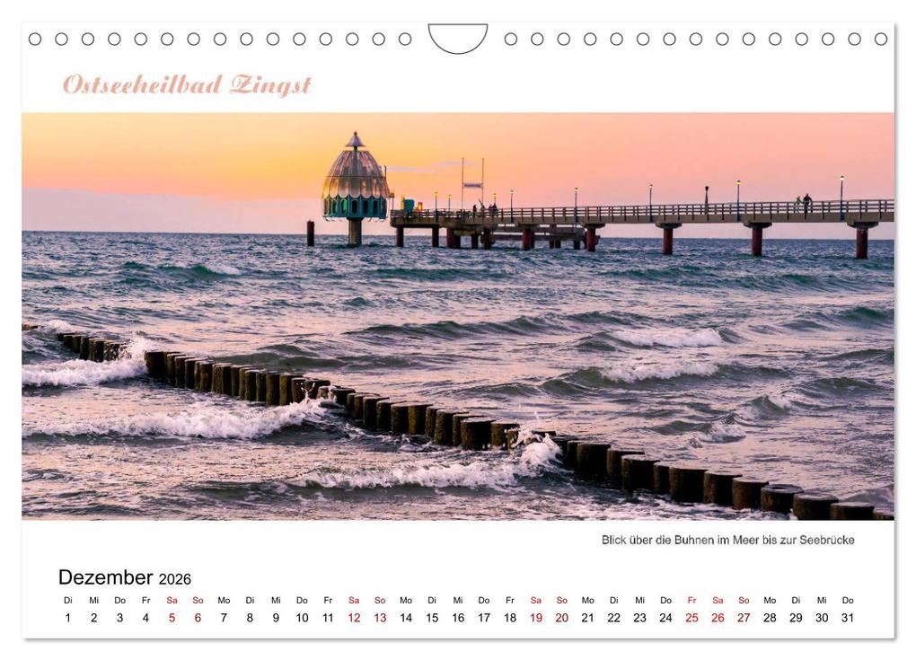 Weitere Ansicht: Panorama-Blick Fischland-Darss-Zingst (Wandkalender 2026 DIN A4 quer), CALVENDO Monatskalender | Andrea Dreegmeyer, Calvendo