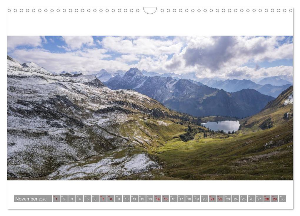Weitere Ansicht: Oberallgäu Panorama (Wandkalender 2026 DIN A3 quer), CALVENDO Monatskalender | Walter G. Allgöwer, Calvendo