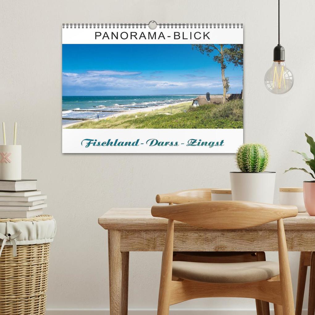 Weitere Ansicht: Panorama-Blick Fischland-Darss-Zingst (Wandkalender 2026 DIN A3 quer), CALVENDO Monatskalender | Andrea Dreegmeyer, Calvendo
