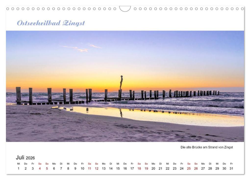 Weitere Ansicht: Panorama-Blick Fischland-Darss-Zingst (Wandkalender 2026 DIN A3 quer), CALVENDO Monatskalender | Andrea Dreegmeyer, Calvendo