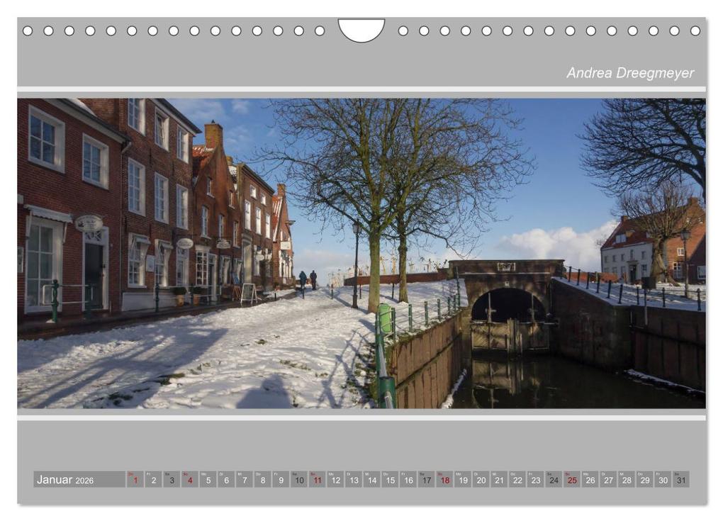 Weitere Ansicht: Greetsiel-Panorama (Wandkalender 2026 DIN A4 quer), CALVENDO Monatskalender | Andrea Dreegmeyer, Calvendo