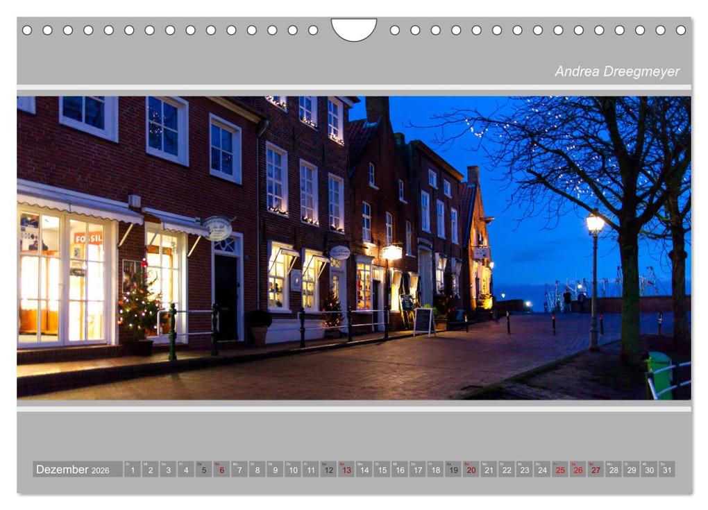 Weitere Ansicht: Greetsiel-Panorama (Wandkalender 2026 DIN A4 quer), CALVENDO Monatskalender | Andrea Dreegmeyer, Calvendo