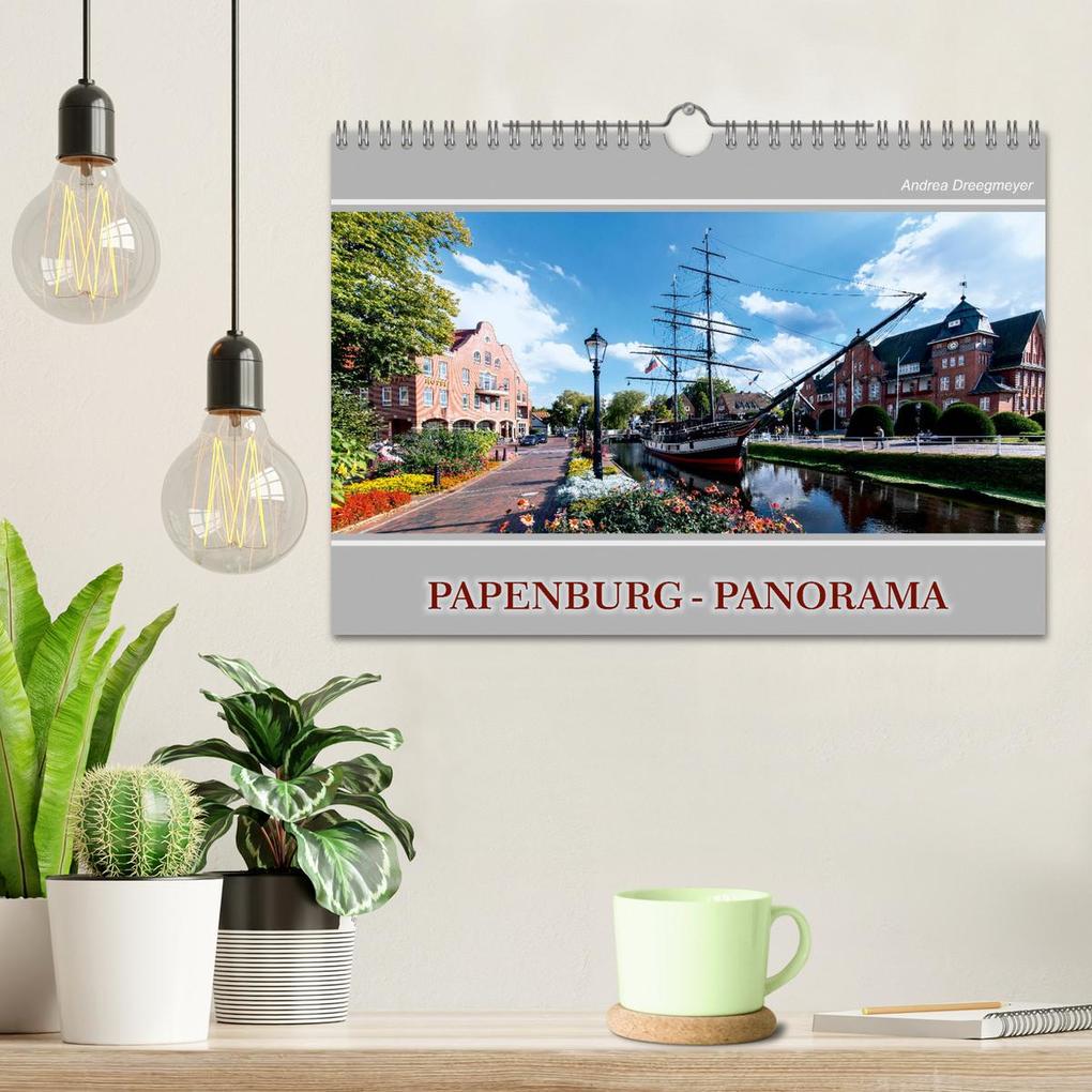 Weitere Ansicht: Papenburg-Panorama (Wandkalender 2026 DIN A4 quer), CALVENDO Monatskalender | Andrea Dreegmeyer, Calvendo