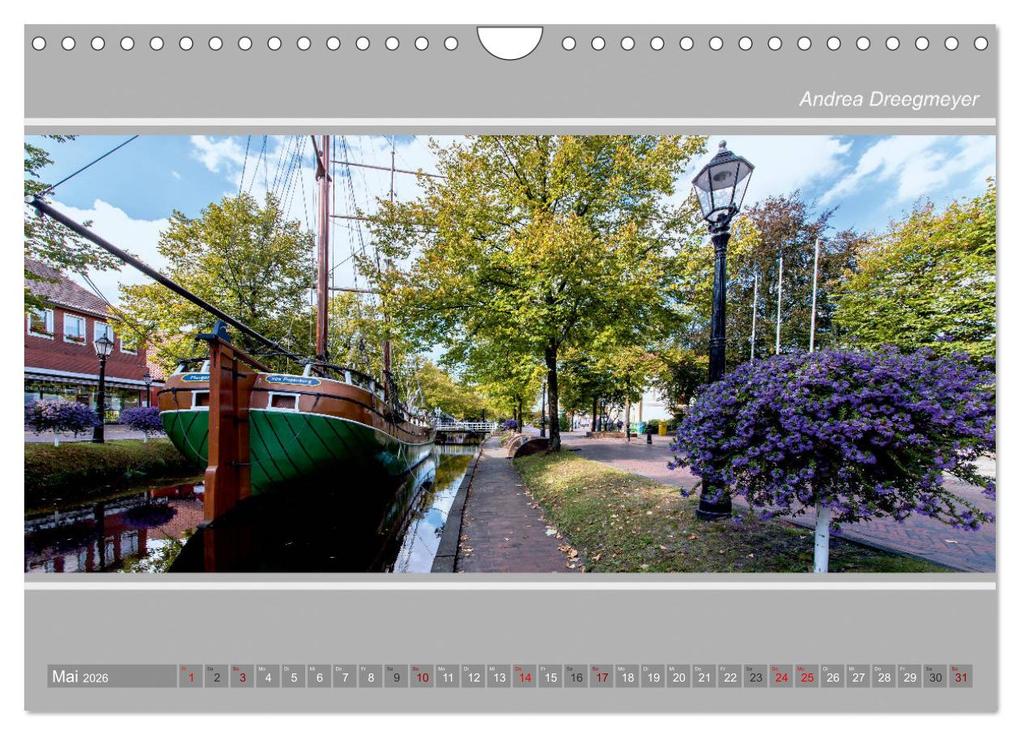 Weitere Ansicht: Papenburg-Panorama (Wandkalender 2026 DIN A4 quer), CALVENDO Monatskalender | Andrea Dreegmeyer, Calvendo