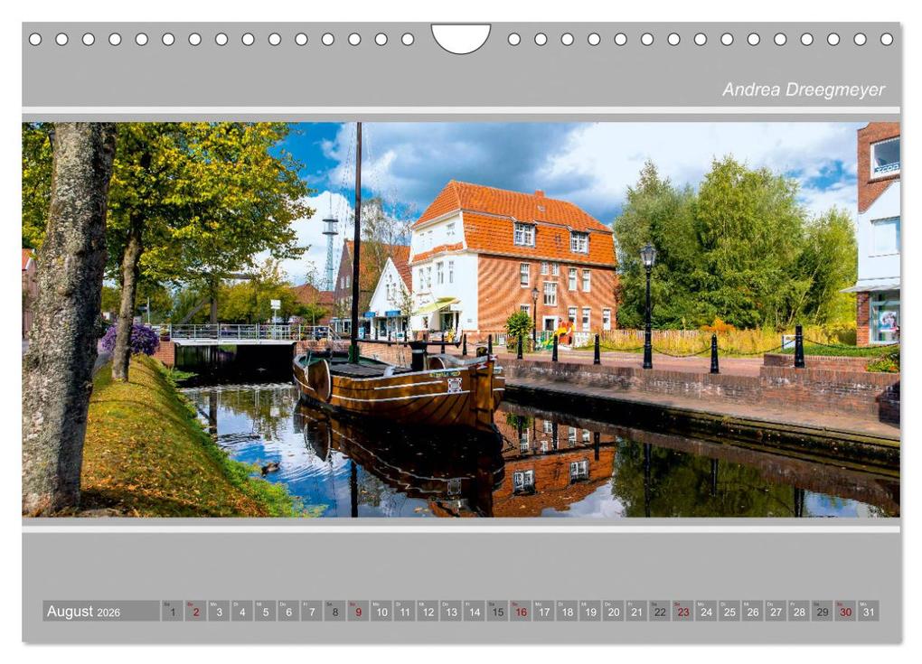 Weitere Ansicht: Papenburg-Panorama (Wandkalender 2026 DIN A4 quer), CALVENDO Monatskalender | Andrea Dreegmeyer, Calvendo