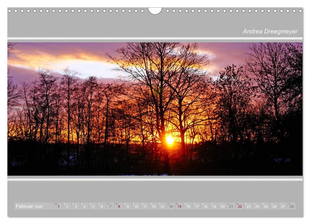 Weitere Ansicht: Krummhörn im Panorama-Format (Wandkalender 2026 DIN A3 quer), CALVENDO Monatskalender | Andrea Dreegmeyer, Calvendo