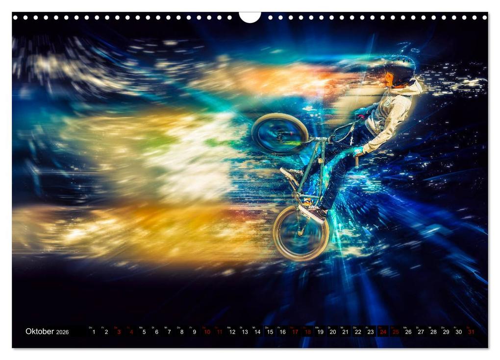 Weitere Ansicht: BMX Universum (Wandkalender 2026 DIN A3 quer), CALVENDO Monatskalender | Dirk Meutzner, Calvendo