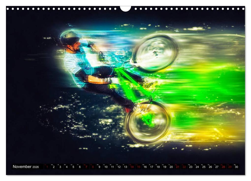 Weitere Ansicht: BMX Universum (Wandkalender 2026 DIN A3 quer), CALVENDO Monatskalender | Dirk Meutzner, Calvendo