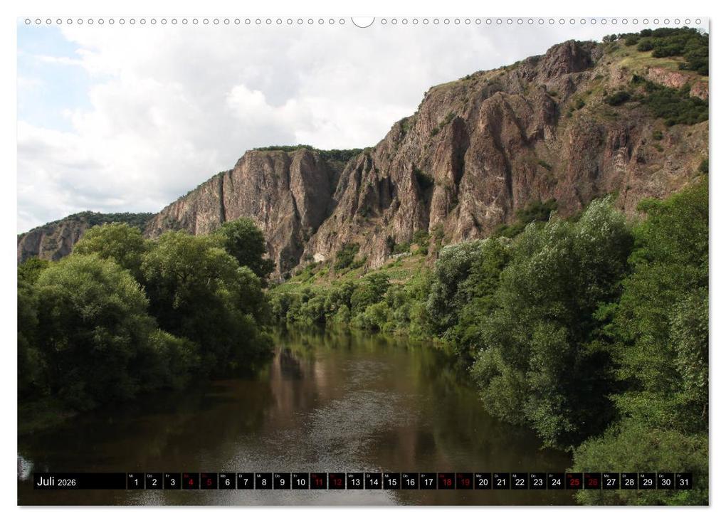 Weitere Ansicht: Die Nahe - der "Wilde Fluss" der Kelten (Wandkalender 2026 DIN A2 quer), CALVENDO Monatskalender | Philipp Nickerl, Calvendo