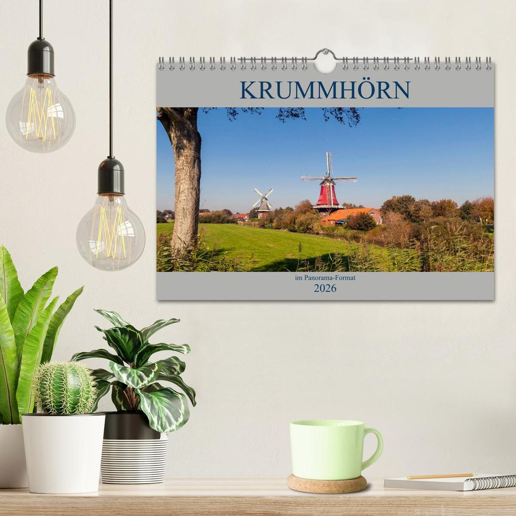 Weitere Ansicht: Krummhörn im Panorama-Format (Wandkalender 2026 DIN A4 quer), CALVENDO Monatskalender | Andrea Dreegmeyer, Calvendo