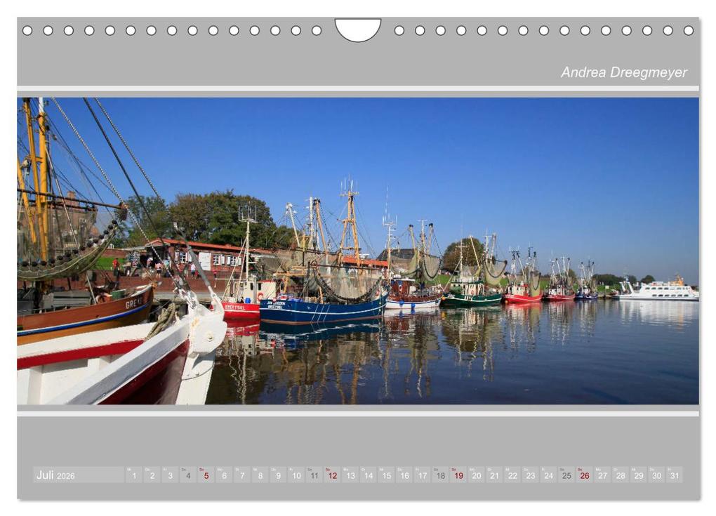Weitere Ansicht: Krummhörn im Panorama-Format (Wandkalender 2026 DIN A4 quer), CALVENDO Monatskalender | Andrea Dreegmeyer, Calvendo