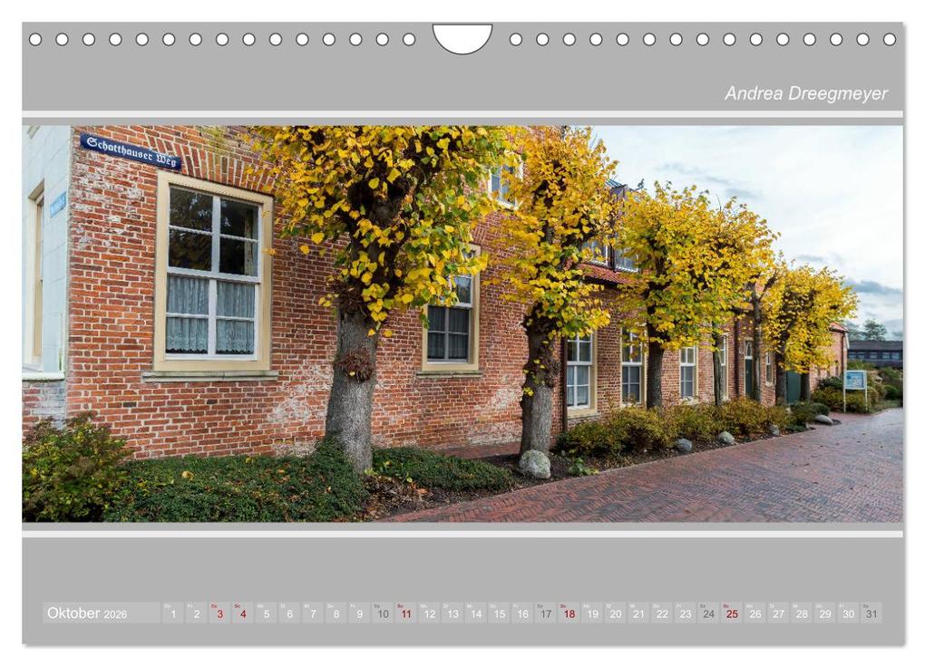Weitere Ansicht: Krummhörn im Panorama-Format (Wandkalender 2026 DIN A4 quer), CALVENDO Monatskalender | Andrea Dreegmeyer, Calvendo
