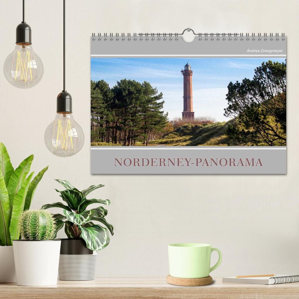 Weitere Ansicht: Norderney-Panorama (Wandkalender 2026 DIN A4 quer), CALVENDO Monatskalender | Andrea Dreegmeyer, Calvendo