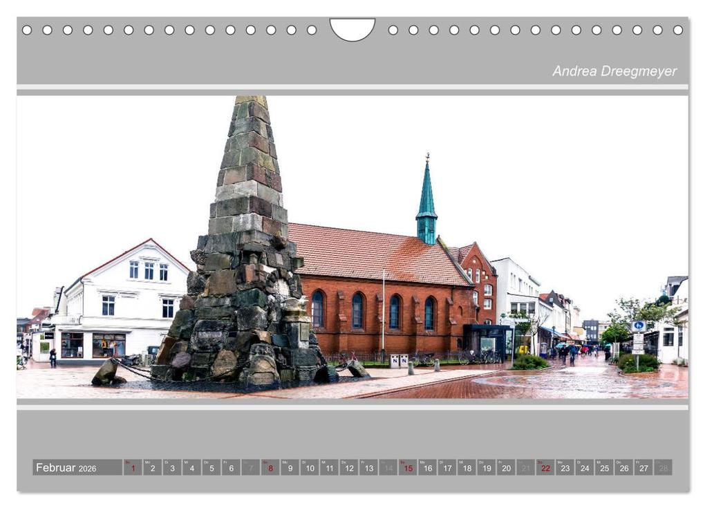 Weitere Ansicht: Norderney-Panorama (Wandkalender 2026 DIN A4 quer), CALVENDO Monatskalender | Andrea Dreegmeyer, Calvendo