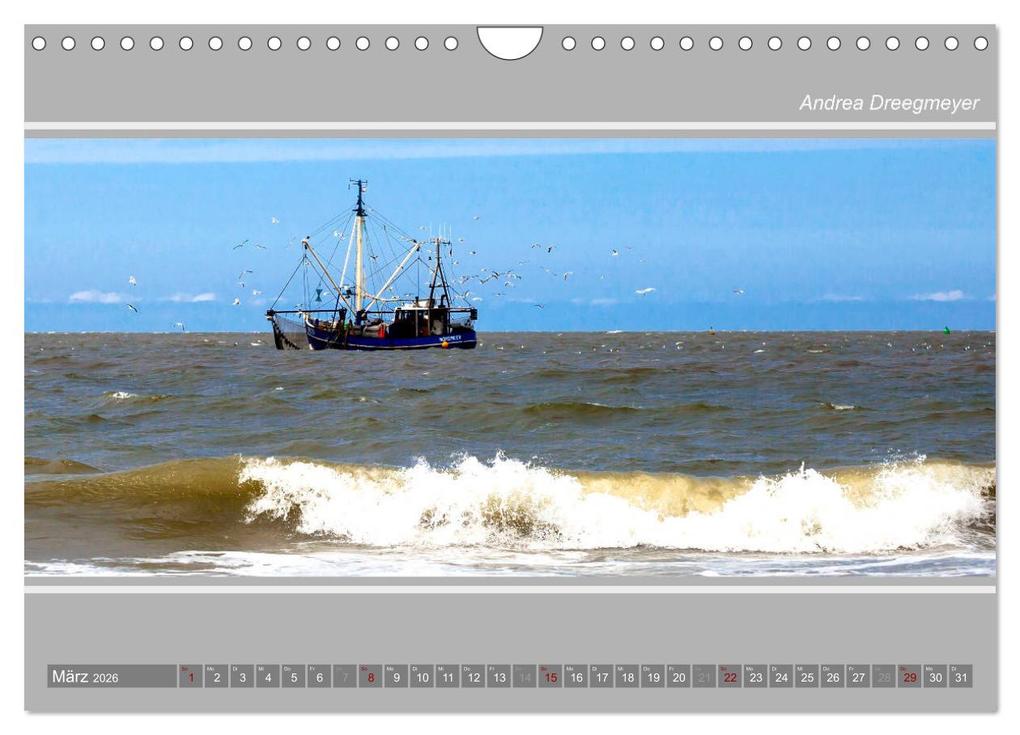 Weitere Ansicht: Norderney-Panorama (Wandkalender 2026 DIN A4 quer), CALVENDO Monatskalender | Andrea Dreegmeyer, Calvendo