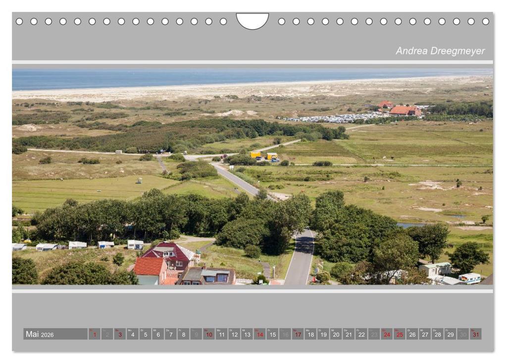 Weitere Ansicht: Norderney-Panorama (Wandkalender 2026 DIN A4 quer), CALVENDO Monatskalender | Andrea Dreegmeyer, Calvendo