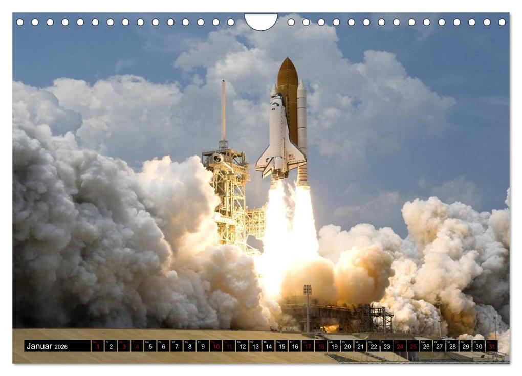 Weitere Ansicht: Auftrag im Weltall. Astronauten und Raumfahrt (Wandkalender 2026 DIN A4 quer), CALVENDO Monatskalender | Elisabeth Stanzer, Calvendo