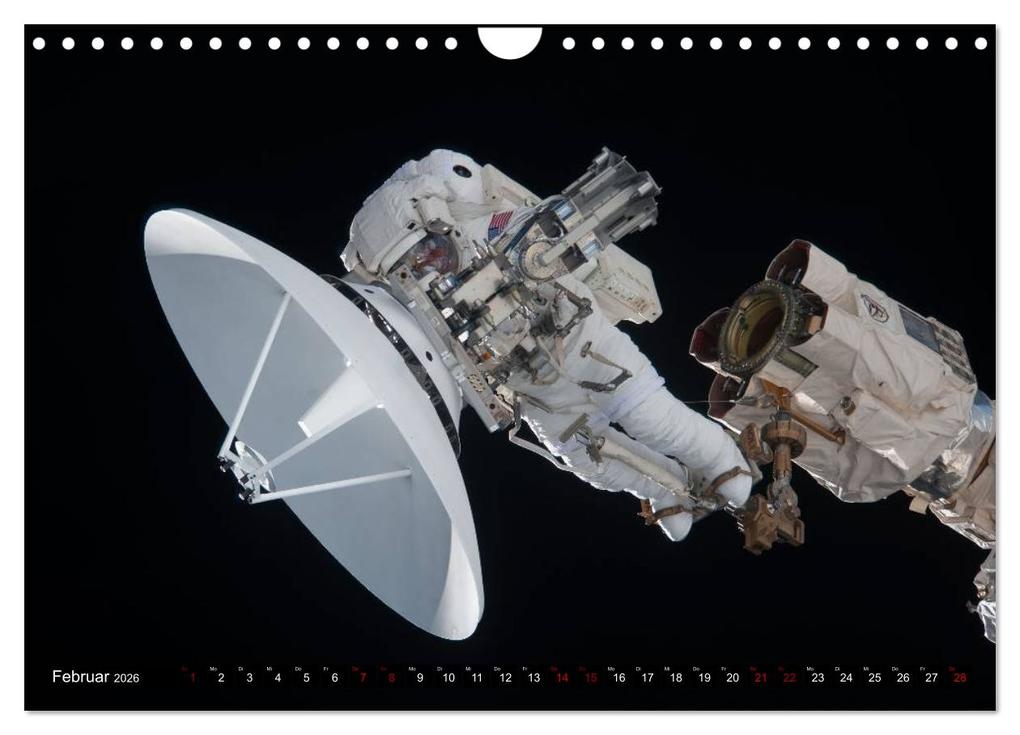 Weitere Ansicht: Auftrag im Weltall. Astronauten und Raumfahrt (Wandkalender 2026 DIN A4 quer), CALVENDO Monatskalender | Elisabeth Stanzer, Calvendo