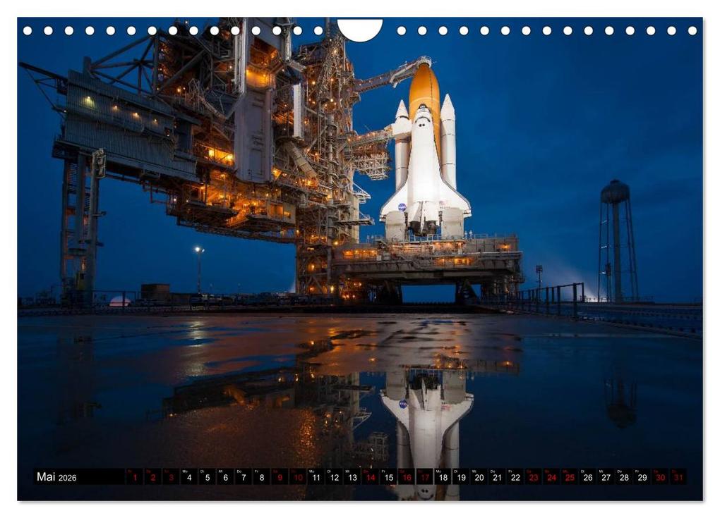 Weitere Ansicht: Auftrag im Weltall. Astronauten und Raumfahrt (Wandkalender 2026 DIN A4 quer), CALVENDO Monatskalender | Elisabeth Stanzer, Calvendo