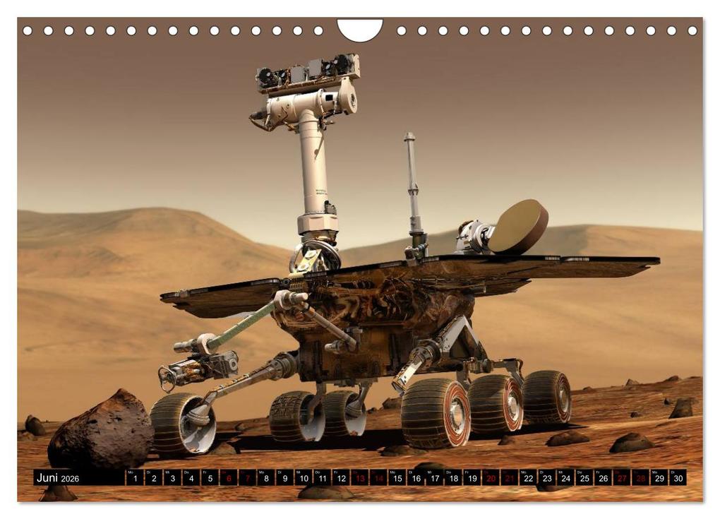 Weitere Ansicht: Auftrag im Weltall. Astronauten und Raumfahrt (Wandkalender 2026 DIN A4 quer), CALVENDO Monatskalender | Elisabeth Stanzer, Calvendo