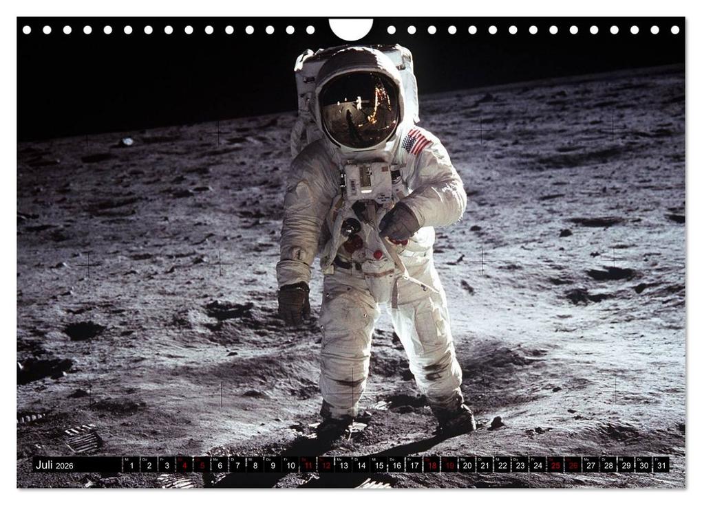 Weitere Ansicht: Auftrag im Weltall. Astronauten und Raumfahrt (Wandkalender 2026 DIN A4 quer), CALVENDO Monatskalender | Elisabeth Stanzer, Calvendo