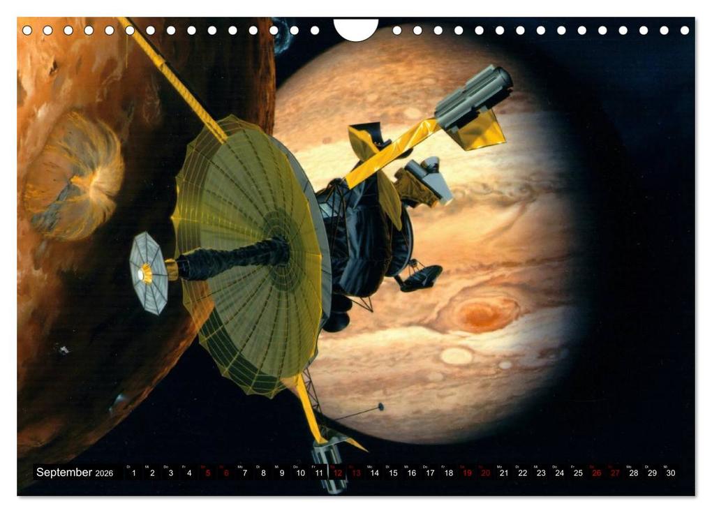 Weitere Ansicht: Auftrag im Weltall. Astronauten und Raumfahrt (Wandkalender 2026 DIN A4 quer), CALVENDO Monatskalender | Elisabeth Stanzer, Calvendo