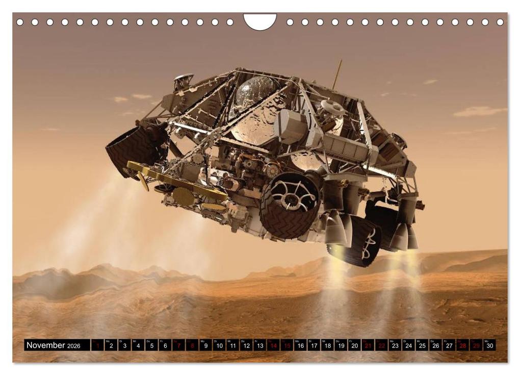 Weitere Ansicht: Auftrag im Weltall. Astronauten und Raumfahrt (Wandkalender 2026 DIN A4 quer), CALVENDO Monatskalender | Elisabeth Stanzer, Calvendo