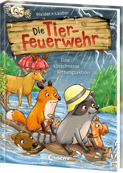 Produktbild: Die Tier-Feuerwehr (Band 2) - Eine klitschnasse Rettungsaktion | Vanessa Walder