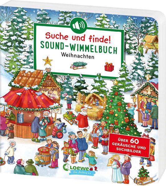 Produktbild: Suche und finde! Sound-Wimmelbuch - Weihnachten | Annette Moser