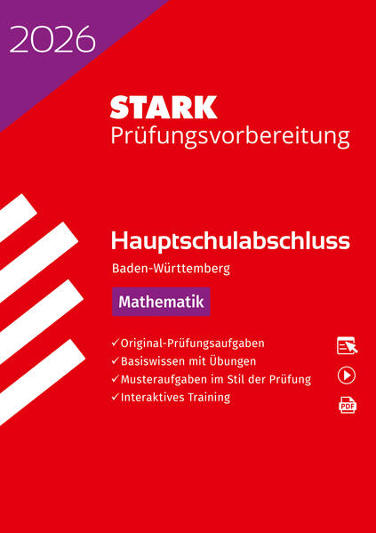 Produktbild: STARK Mathematik - Hauptschulabschluss 2026 BW - Prüfungsvorbereitung