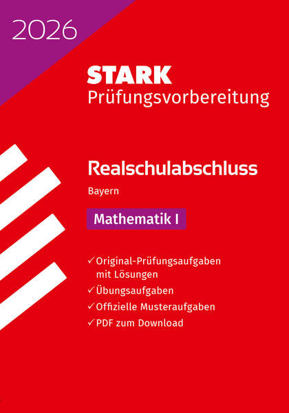 Produktbild: STARK Mathematik I - Realschulabschluss 2026 Bayern - Prüfungsvorbereitung