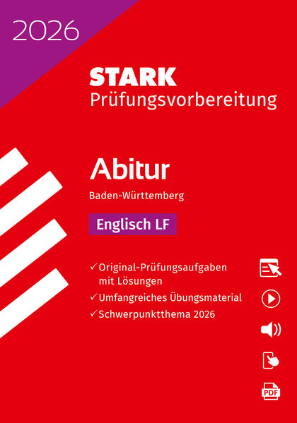 Produktbild: STARK Englisch LF - Abitur 2026 BW - Prüfungsvorbereitung
