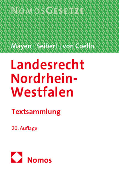 Produktbild: Landesrecht Nordrhein-Westfalen