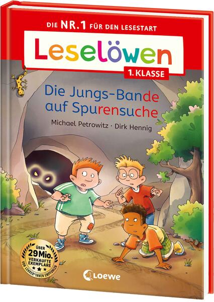Produktbild: Leselöwen 1. Klasse - Die Jungs-Bande auf Spurensuche | Michael Petrowitz