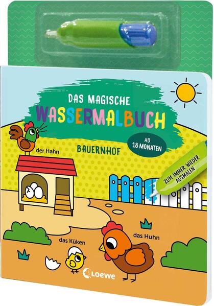 Produktbild: Das magische Wassermalbuch - Bauernhof