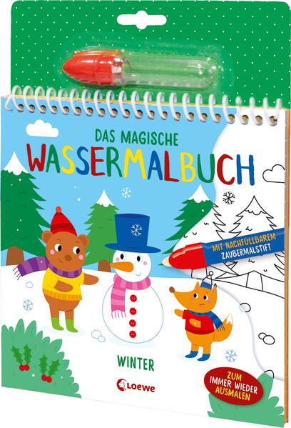 Produktbild: Das magische Wassermalbuch - Winter