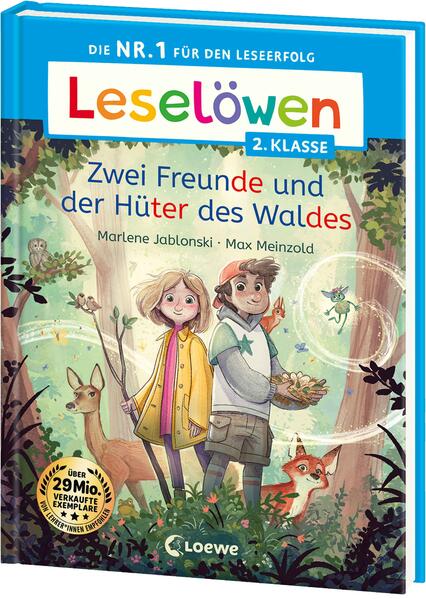 Produktbild: Leselöwen 2. Klasse - Zwei Freunde und der Hüter des Waldes | Marlene Jablonski