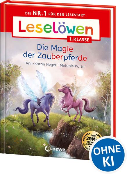 Produktbild: Leselöwen 1. Klasse - Die Magie der Zauberpferde | Ann-Katrin Heger