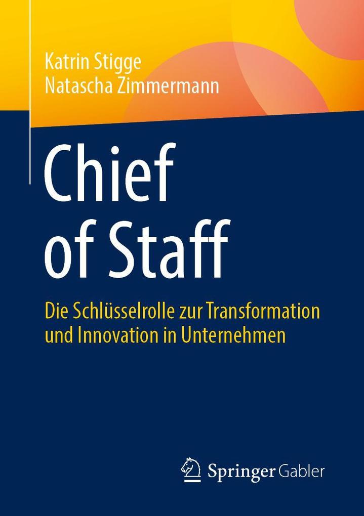 Produktbild: Chief of Staff | Katrin Stigge, Natascha Zimmermann