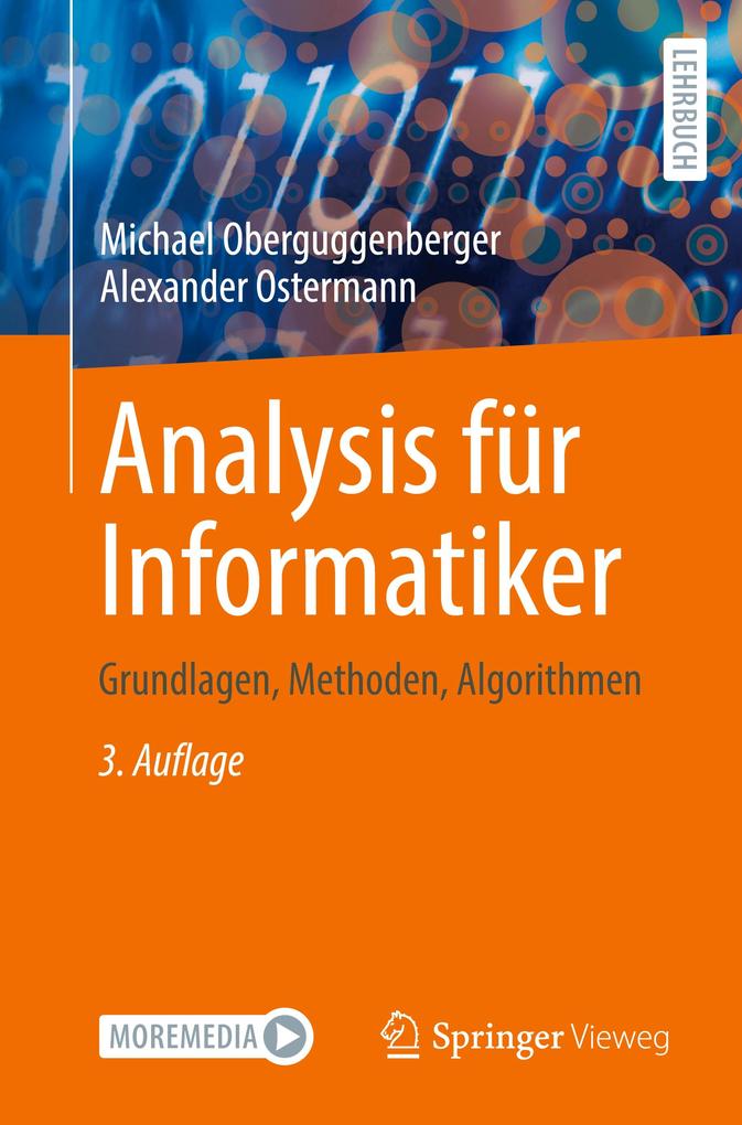 Produktbild: Analysis für Informatiker | Michael Oberguggenberger, Alexander Ostermann