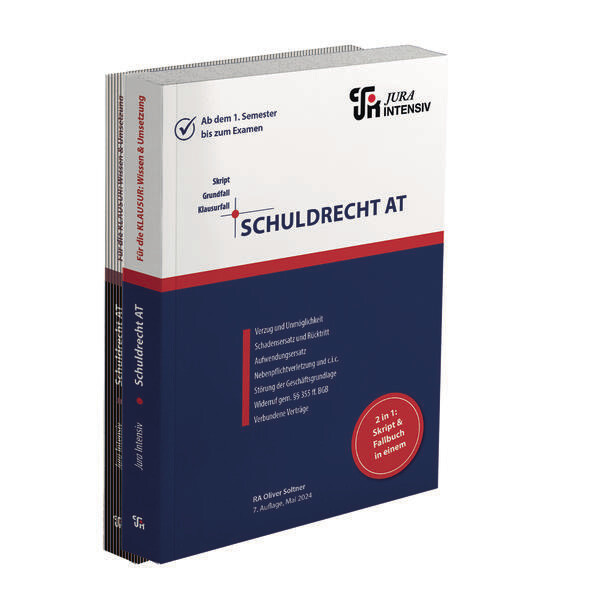 Produktbild: Schuldrecht AT: Wissen - Fälle - Klausurhinweise | Oliver Soltner