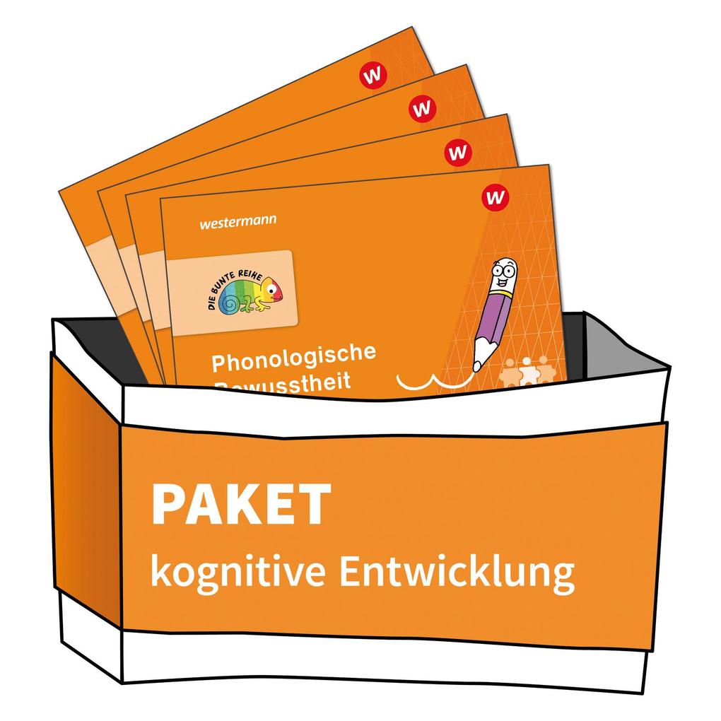 Produktbild: DIE BUNTE REIHE - Deutsch. Paket Kognitive Entwicklung (4 Hefte)