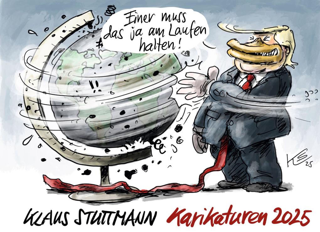 Produktbild: Stuttmann Karikaturen 2025 | Klaus Stuttmann