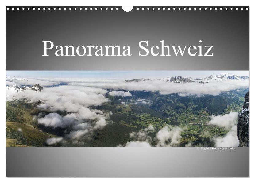 Produktbild: Panorama Schweiz (Wandkalender 2026 DIN A3 quer), CALVENDO Monatskalender | Marion Seibt, Calvendo