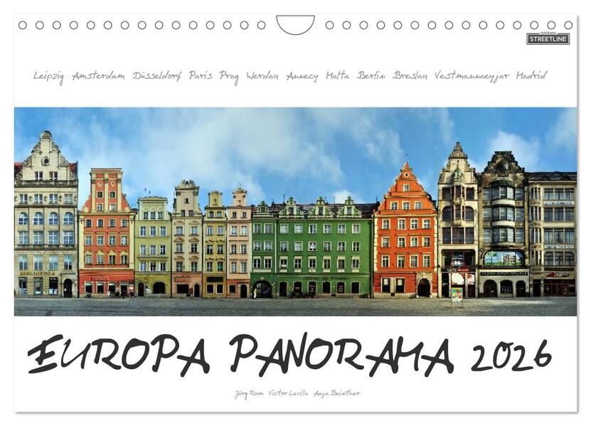 Produktbild: Europa Panorama 2026 (Wandkalender 2026 DIN A4 quer), CALVENDO Monatskalender | Calvendo, Jörg Rom