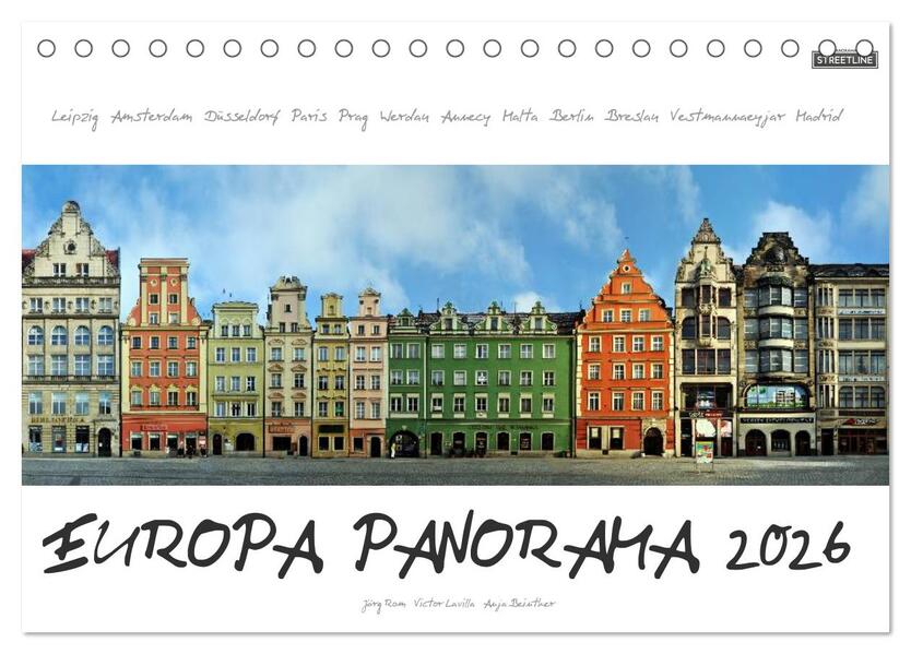 Produktbild: Europa Panorama 2026 (Tischkalender 2026 DIN A5 quer), CALVENDO Monatskalender | Calvendo, Jörg Rom