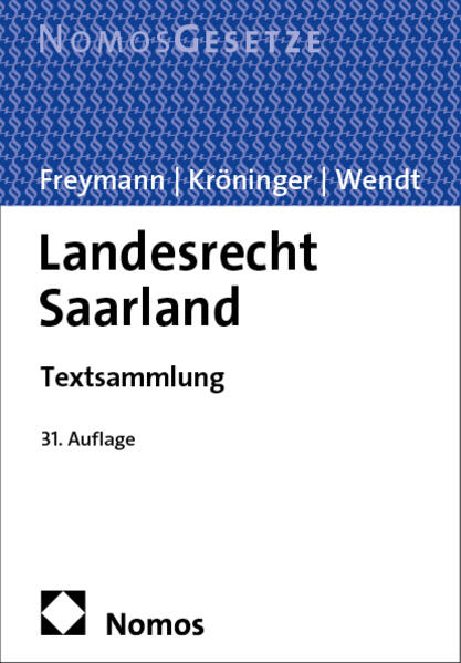 Produktbild: Landesrecht Saarland