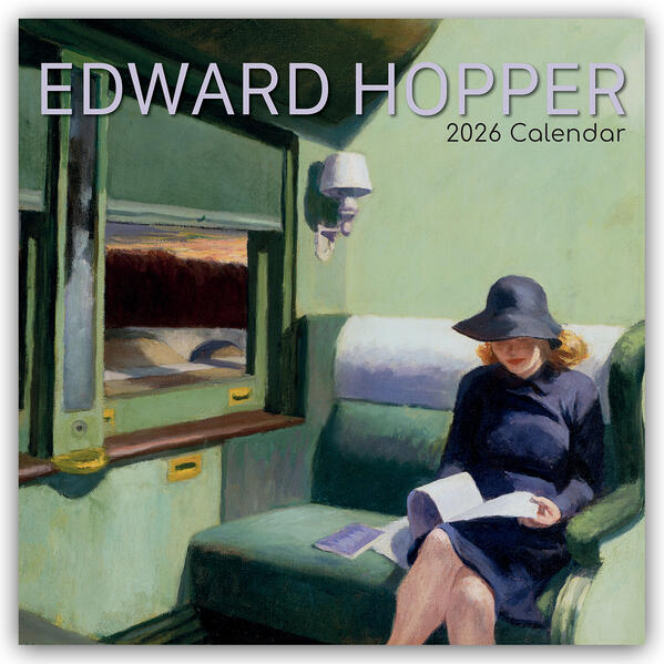 Produktbild: Edward Hopper 2026 - 16-Monatskalender | Gifted Stationery Co. Ltd