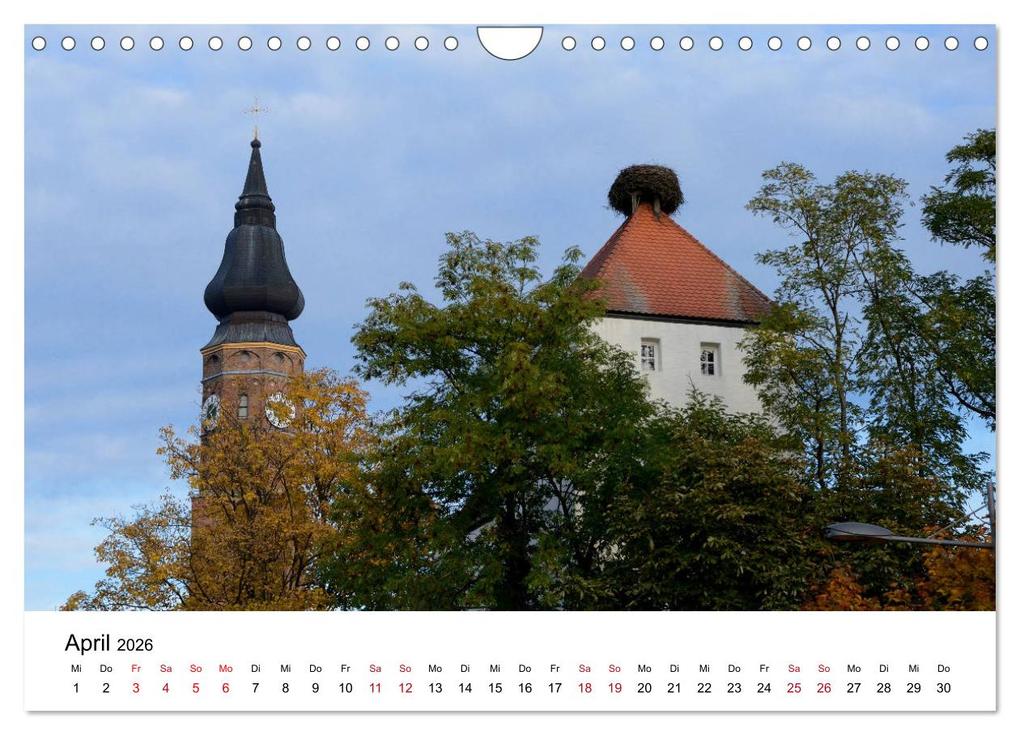 Weitere Ansicht: Straubing, liebenswerte Stadt im Gäuboden (Wandkalender 2026 DIN A4 quer), CALVENDO Monatskalender | Calvendo, Karin Stein