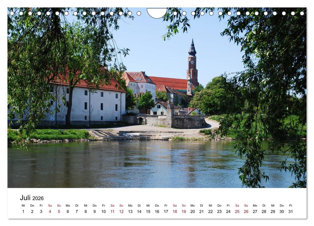 Weitere Ansicht: Straubing, liebenswerte Stadt im Gäuboden (Wandkalender 2026 DIN A4 quer), CALVENDO Monatskalender | Calvendo, Karin Stein